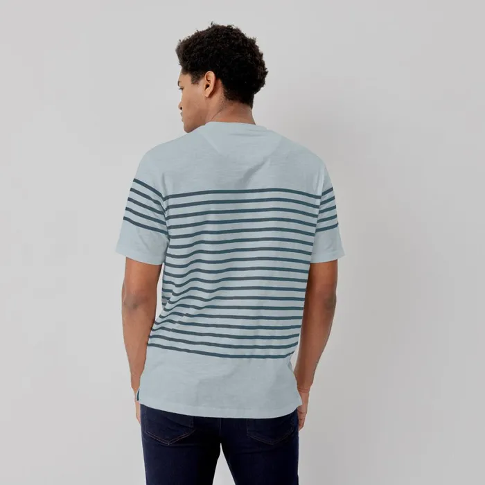 Men Oliver Sweeney T Shirts and Polos Helston Blue Men Oliver Sweeney T Shirts and Polos Helston Blue