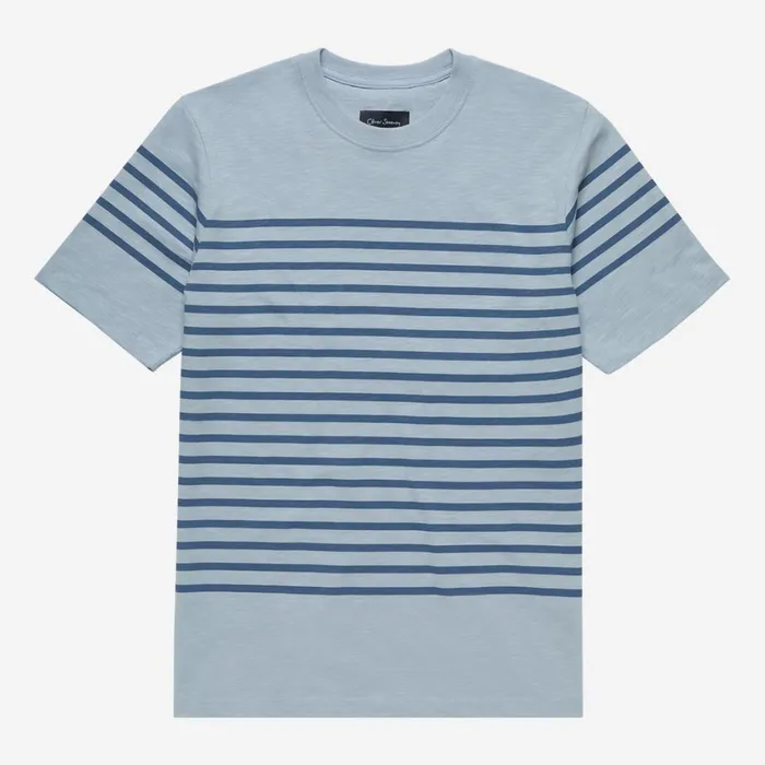 Men Oliver Sweeney T Shirts and Polos Helston Blue Men Oliver Sweeney T Shirts and Polos Helston Blue