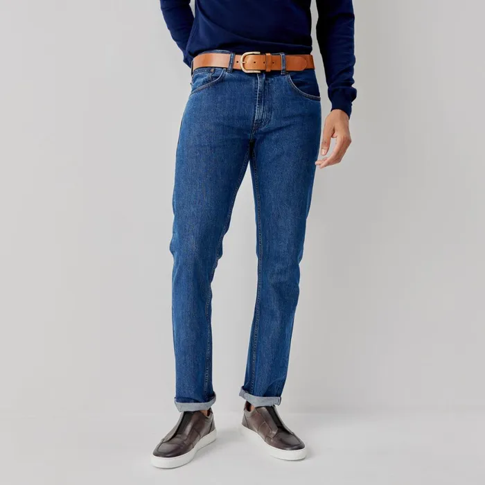 Men Oliver Sweeney Trousers Boavista Blue