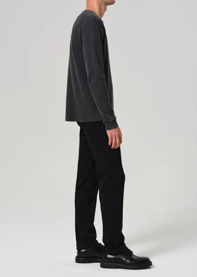 Men Pants Citizens Of Humanity Gage Slim Straight Soft Weft In Black