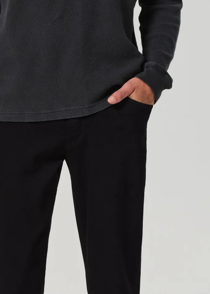 Men Pants Citizens Of Humanity Gage Slim Straight Soft Weft In Black