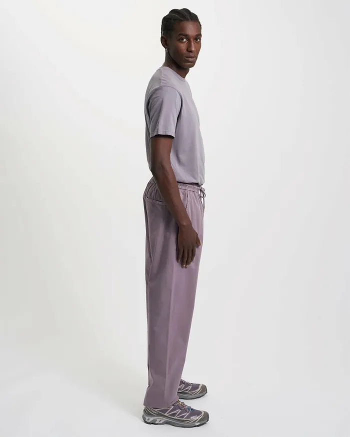 Men Pants Colorful Standard Organic Twill Pants Lava Grey
