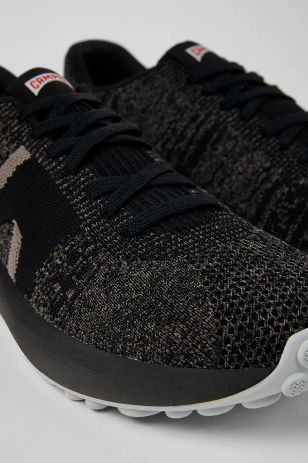 Men Pelotas Athens Black Textile Sneaker Camper Sneakers