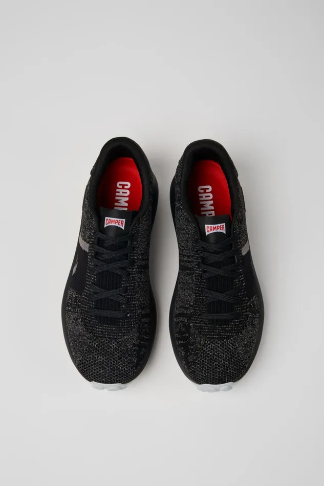 Men Pelotas Athens Black Textile Sneaker Camper Sneakers Men Pelotas Athens Black Textile Sneaker Camper Sneakers