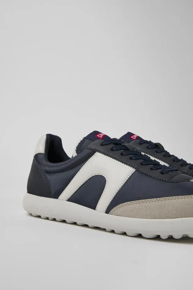 Men Pelotas XLite Blue Textile And Leather Sneakers Camper Sneakers