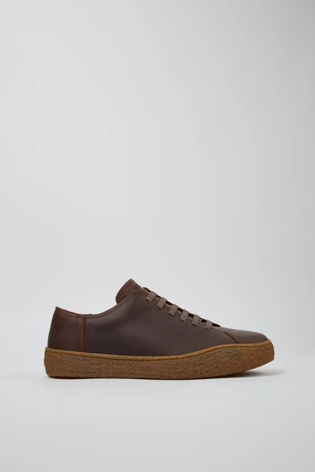 Men Peu Terreno Brown Nubuck Shoes Camper Sneakers Men Peu Terreno Brown Nubuck Shoes Camper Sneakers