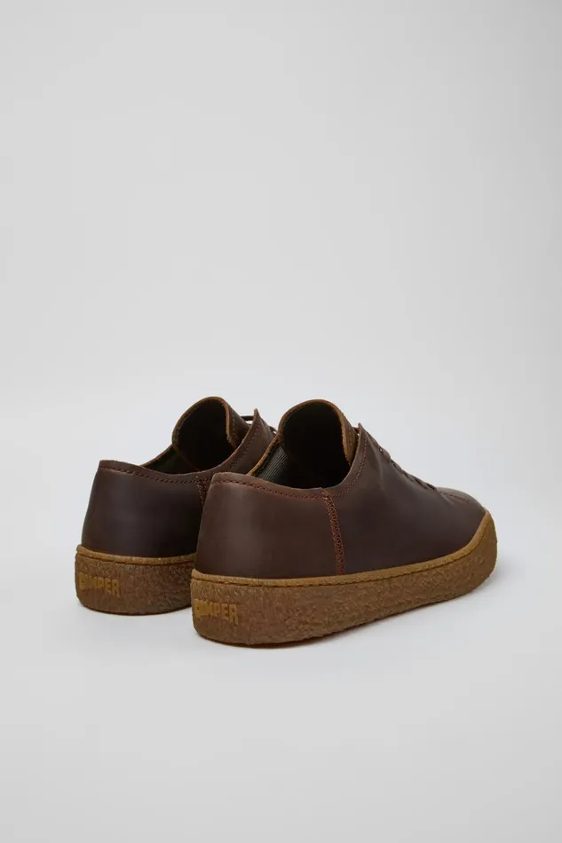 Men Peu Terreno Brown Nubuck Shoes Camper Sneakers Men Peu Terreno Brown Nubuck Shoes Camper Sneakers