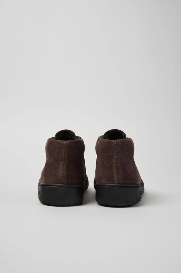 Men Peu Touring Brown Nubuck Sneakers Camper Ankle Boots Men Peu Touring Brown Nubuck Sneakers Camper Ankle Boots
