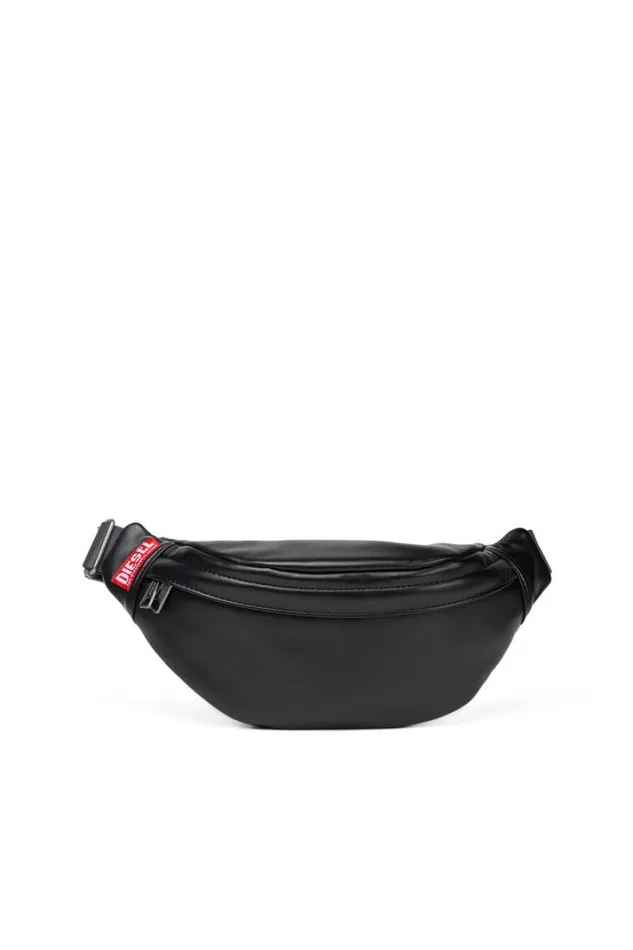 Men Rave Beltbag Black Diesel Belt Bags