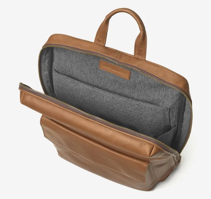 Men Rhodes Commuter Backpack Tan Full Grain JohnstonandMurphy Backpacks and Briefcases Men Rhodes Commuter Backpack Tan Full Grain JohnstonandMurphy Backpacks and Briefcases