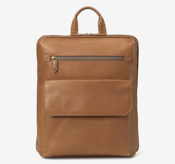 Men Rhodes Commuter Backpack Tan Full Grain JohnstonandMurphy Backpacks and Briefcases Men Rhodes Commuter Backpack Tan Full Grain JohnstonandMurphy Backpacks and Briefcases