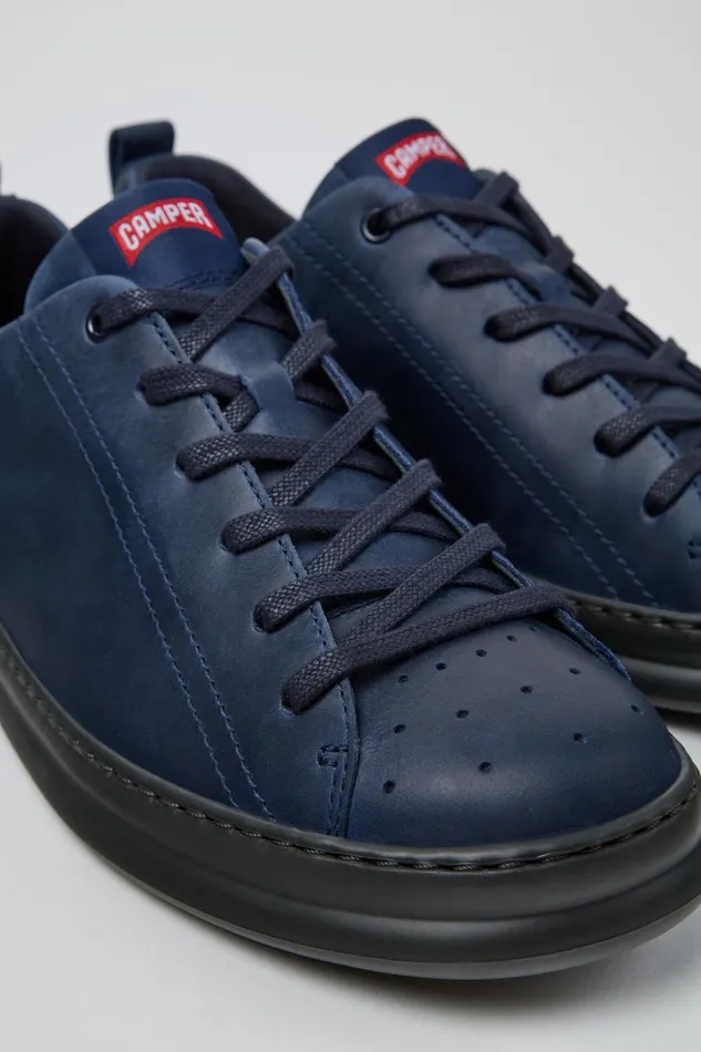 Men Runner Blue Nubuck Sneakers Camper Sneakers