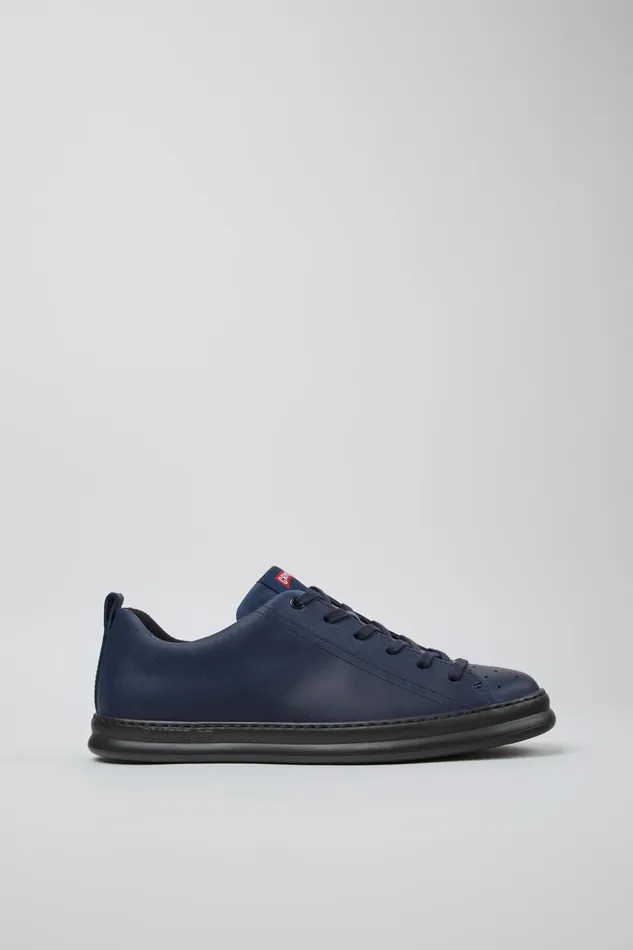Men Runner Blue Nubuck Sneakers Camper Sneakers Men Runner Blue Nubuck Sneakers Camper Sneakers