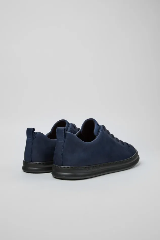 Men Runner Blue Nubuck Sneakers Camper Sneakers Men Runner Blue Nubuck Sneakers Camper Sneakers