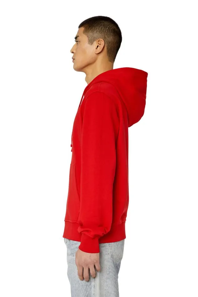 Men SGinnHoodD Red Diesel Sweaters Men SGinnHoodD Red Diesel Sweaters