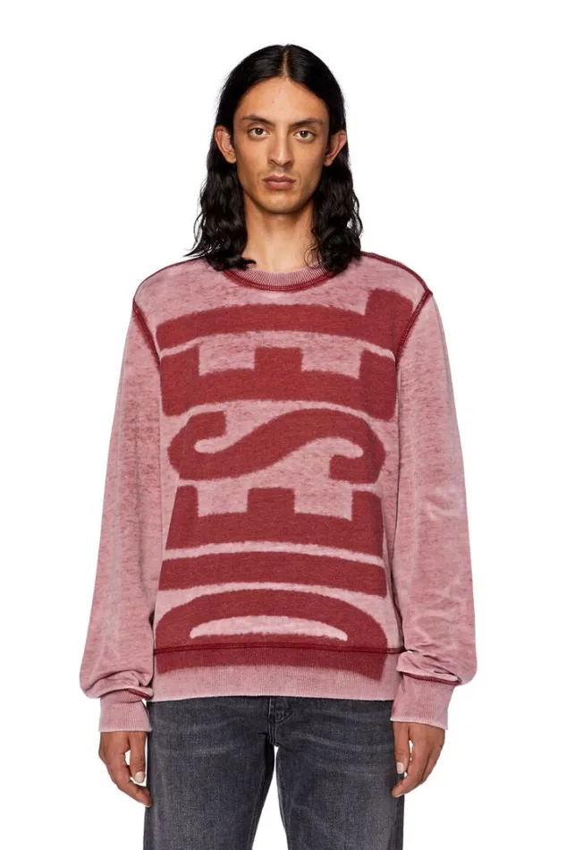 Men SGinnL1 Red Diesel Sweaters Men SGinnL1 Red Diesel Sweaters