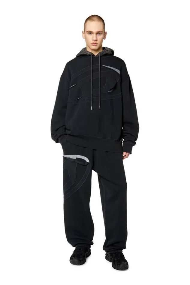 Men SMacsPeeloval Black Diesel Sweaters