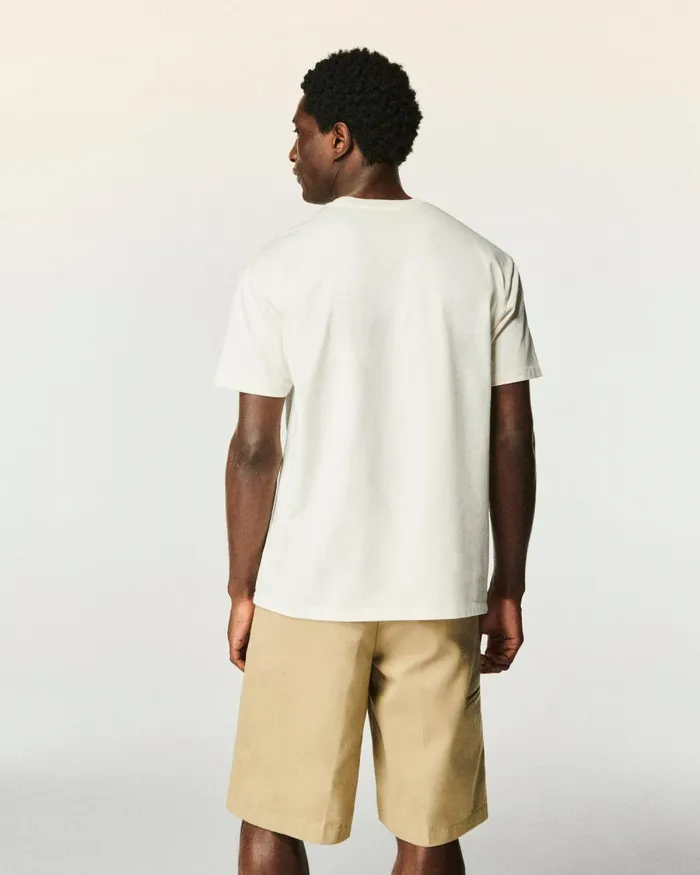 Men Shirts and TShirts From Future Pocket Crewneck TShirt Sand