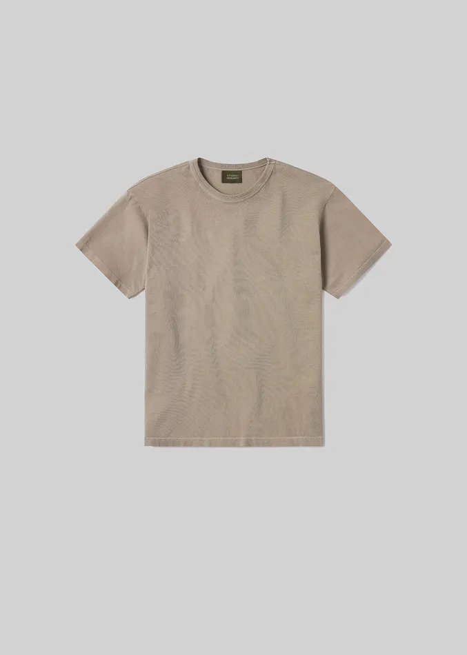 Men Shirts Citizens Of Humanity Box Tee In Pelican
