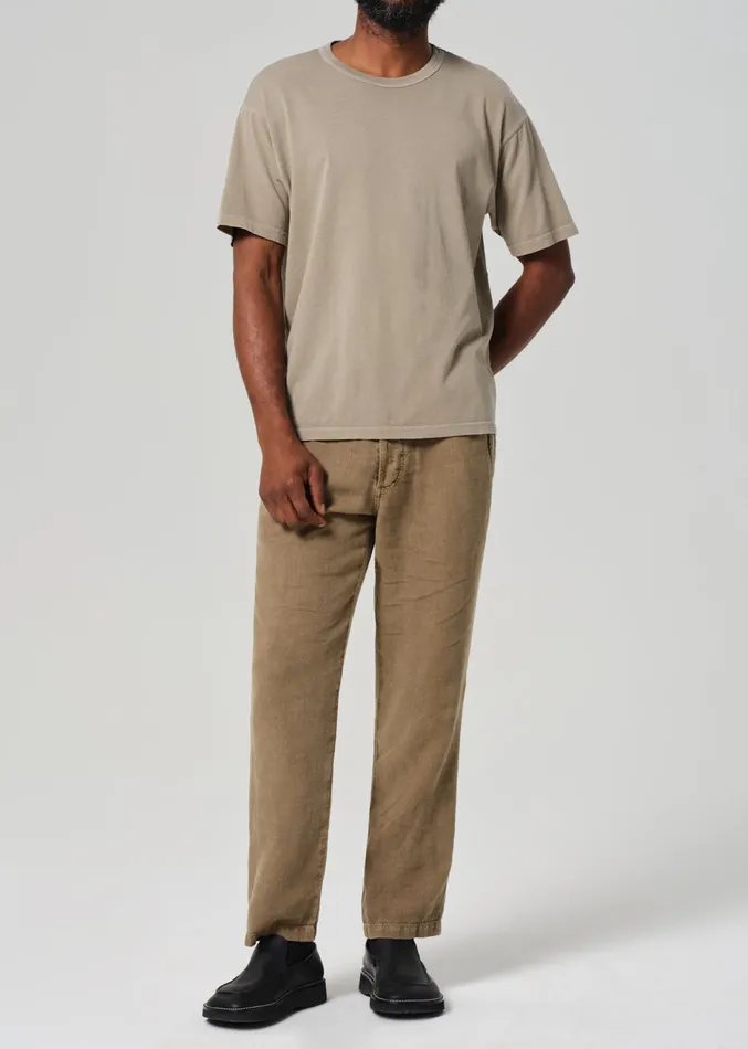 Men Shirts Citizens Of Humanity Box Tee In Pelican