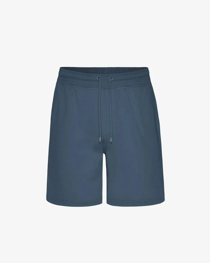 Men Shorts Colorful Standard Classic Organic Sweatshorts Petrol Blue