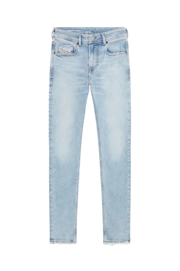 Men Skinny Jeans 1979 Sleenker 09e90 Light Blue Diesel Skinny Men Skinny Jeans 1979 Sleenker 09e90 Light Blue Diesel Skinny