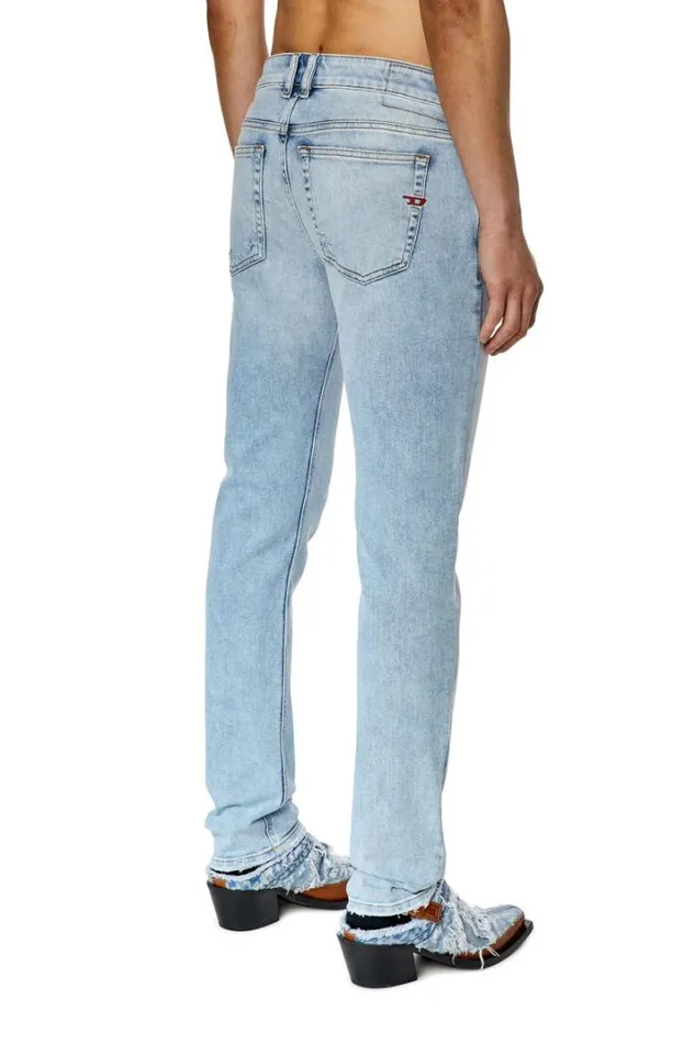 Men Skinny Jeans 1979 Sleenker 09e90 Light Blue Diesel Skinny Men Skinny Jeans 1979 Sleenker 09e90 Light Blue Diesel Skinny