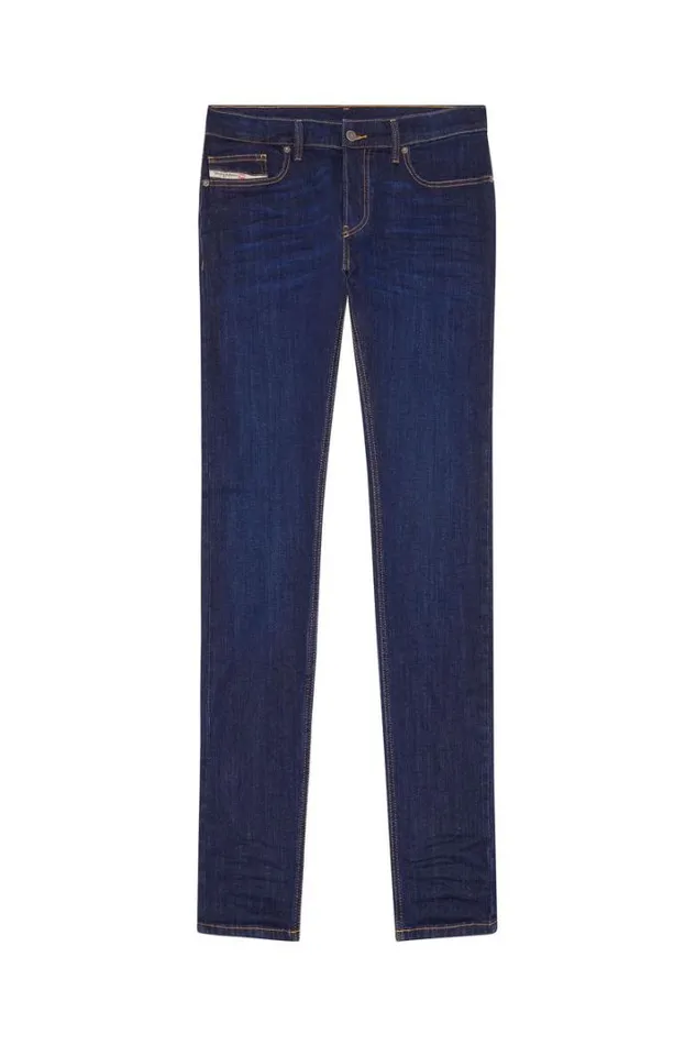 Men Slim Jeans DLuster 0ihaq Dark Blue Diesel Slim Men Slim Jeans DLuster 0ihaq Dark Blue Diesel Slim