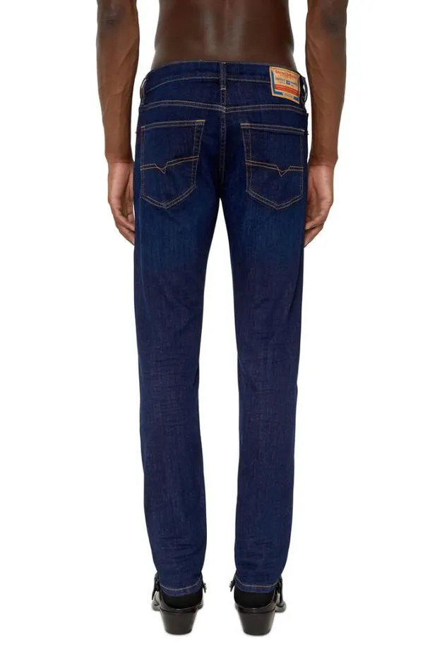 Men Slim Jeans DLuster 0ihaq Dark Blue Diesel Slim Men Slim Jeans DLuster 0ihaq Dark Blue Diesel Slim