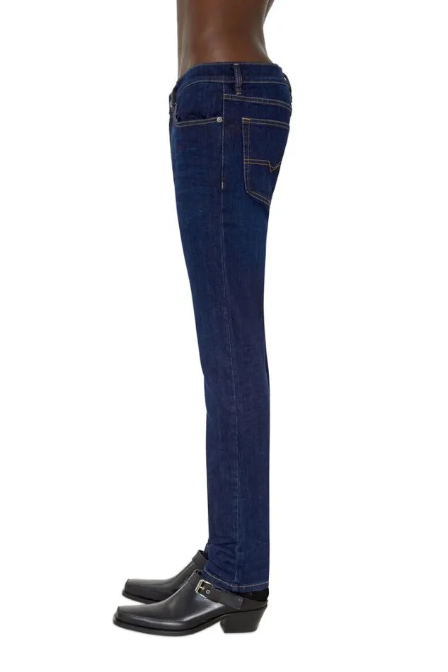 Men Slim Jeans DLuster 0ihaq Dark Blue Diesel Slim Men Slim Jeans DLuster 0ihaq Dark Blue Diesel Slim