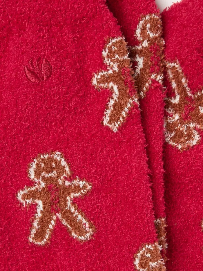 Men Socks Fat Face Red M Gingerbread Cosy Socks Men Socks Fat Face Red M Gingerbread Cosy Socks