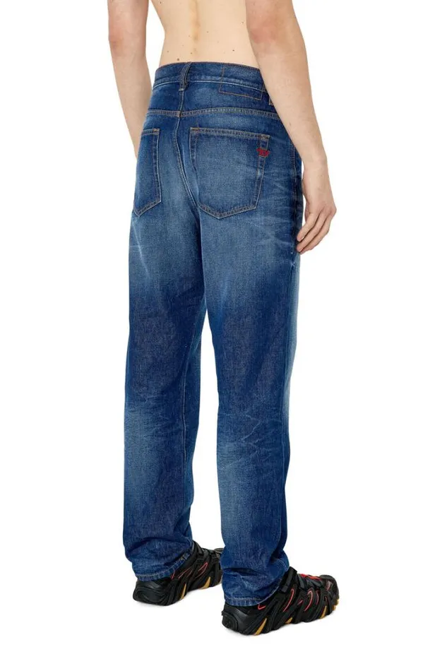Men Straight Jeans 2020 DViker E9b85 Dark Blue Diesel Straight Men Straight Jeans 2020 DViker E9b85 Dark Blue Diesel Straight