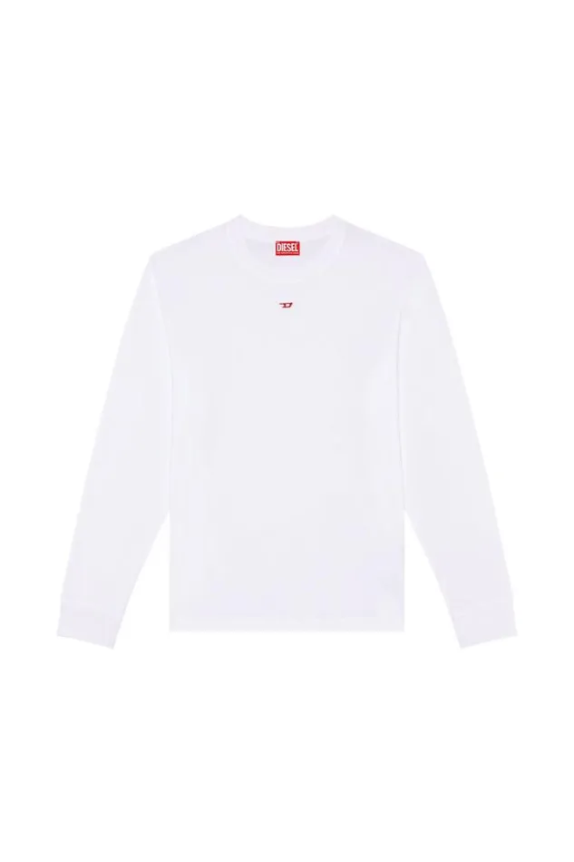 Men TJustLsD White Diesel Tshirts Men TJustLsD White Diesel Tshirts