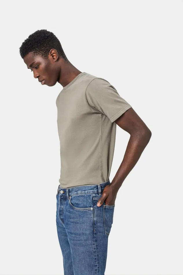 Men TShirts Colorful Standard Classic Organic Tee Oyster Grey