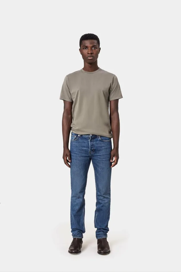 Men TShirts Colorful Standard Classic Organic Tee Oyster Grey