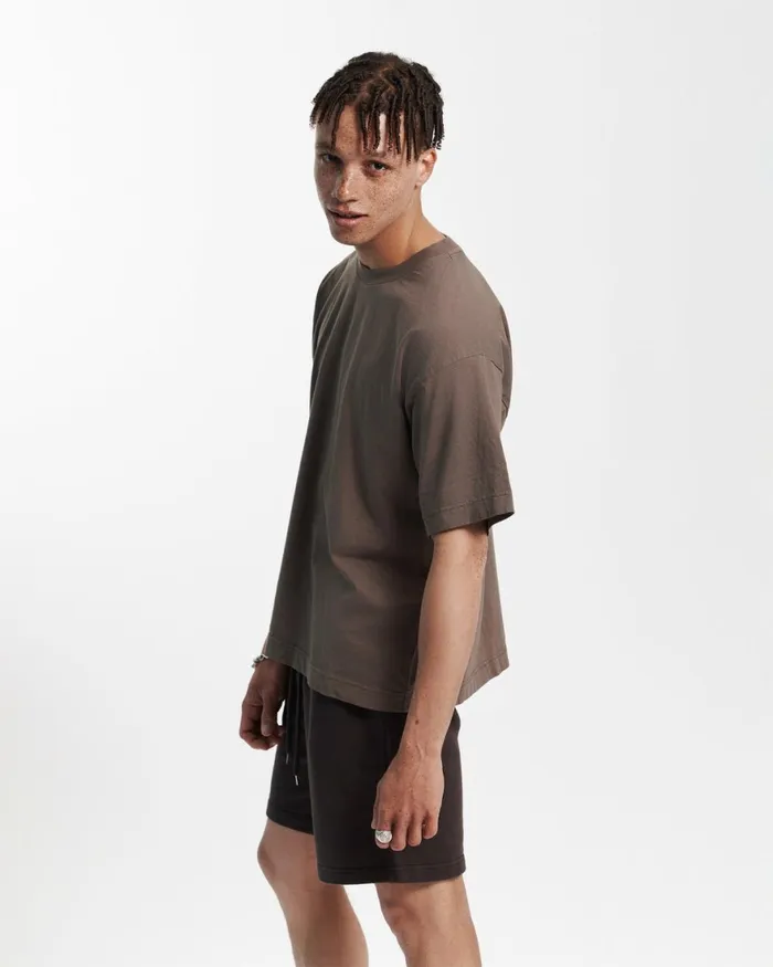 Men TShirts Colorful Standard Oversized Organic TShirt Polar Blue