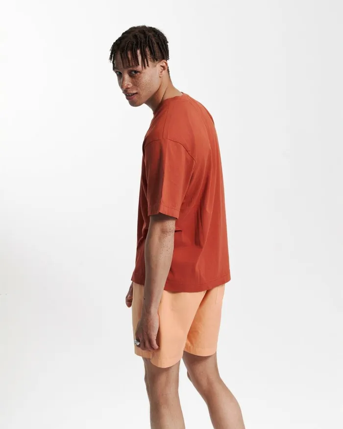 Men TShirts Colorful Standard Oversized Organic TShirt Steel Blue