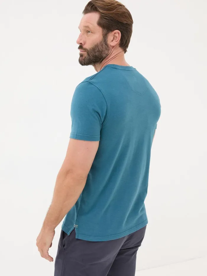 Men TShirts Fat Face Teal Blue 100 Cotton Bear Snow Globe TShirt Men TShirts Fat Face Teal Blue 100 Cotton Bear Snow Globe TShirt