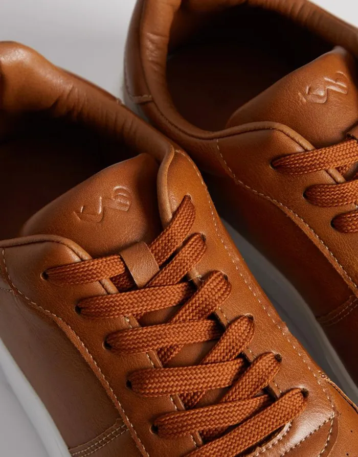Men Tan Retro Raised Sole Casual Trainers Threadbare Trainers Men Tan Retro Raised Sole Casual Trainers Threadbare Trainers