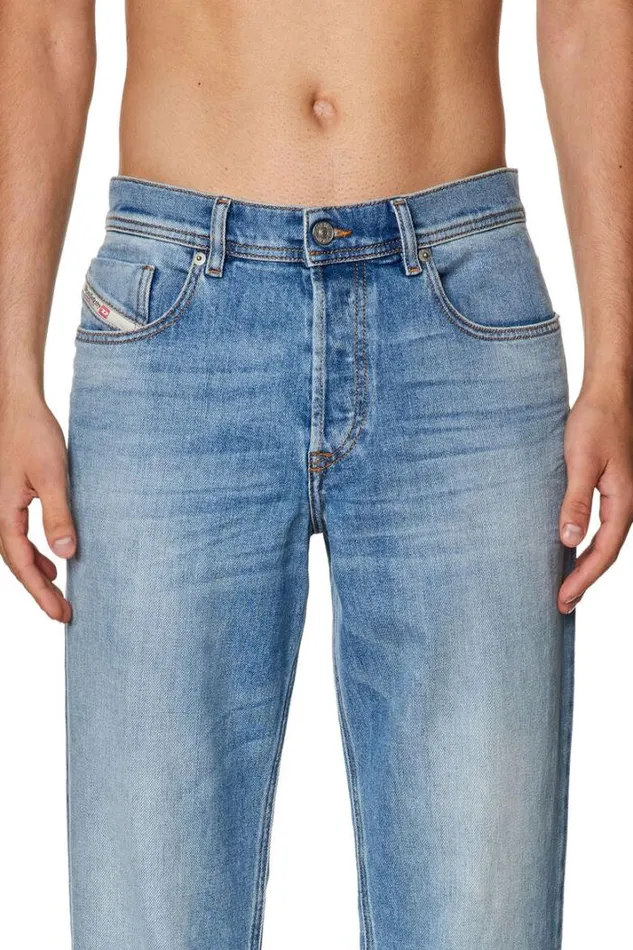 Men Tapered Jeans 2023 DFinitive 09f81 Medium Blue Diesel Tapered Men Tapered Jeans 2023 DFinitive 09f81 Medium Blue Diesel Tapered