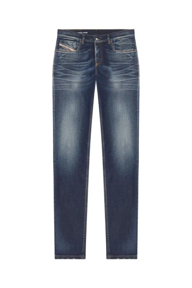 Men Tapered Jeans 2023 DFinitive 09g27 Dark Blue Diesel Tapered Men Tapered Jeans 2023 DFinitive 09g27 Dark Blue Diesel Tapered