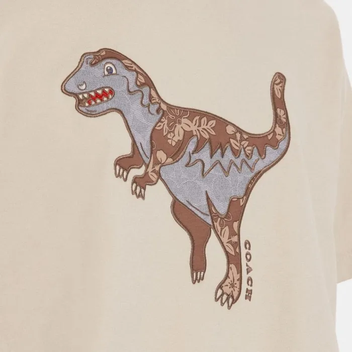 Men Tops and Bottoms Coach Rexy T Shirt Chalk