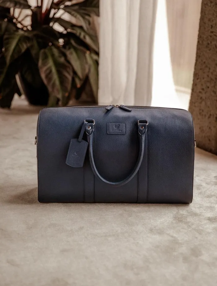 Men Travel Bags Bobbies Positano Deep Blue