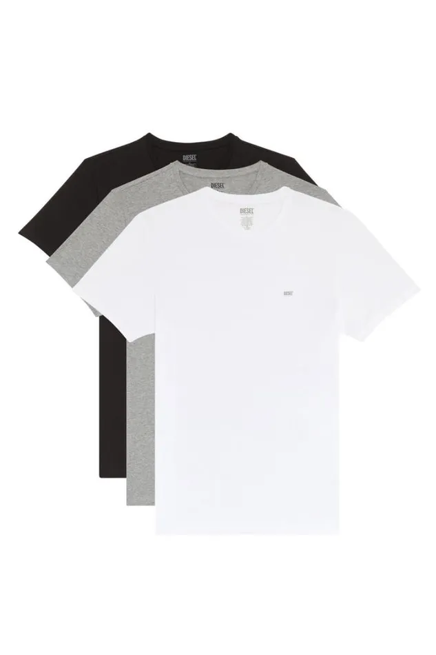 Men UmteeJakethreepack Greywhite Diesel Underwear