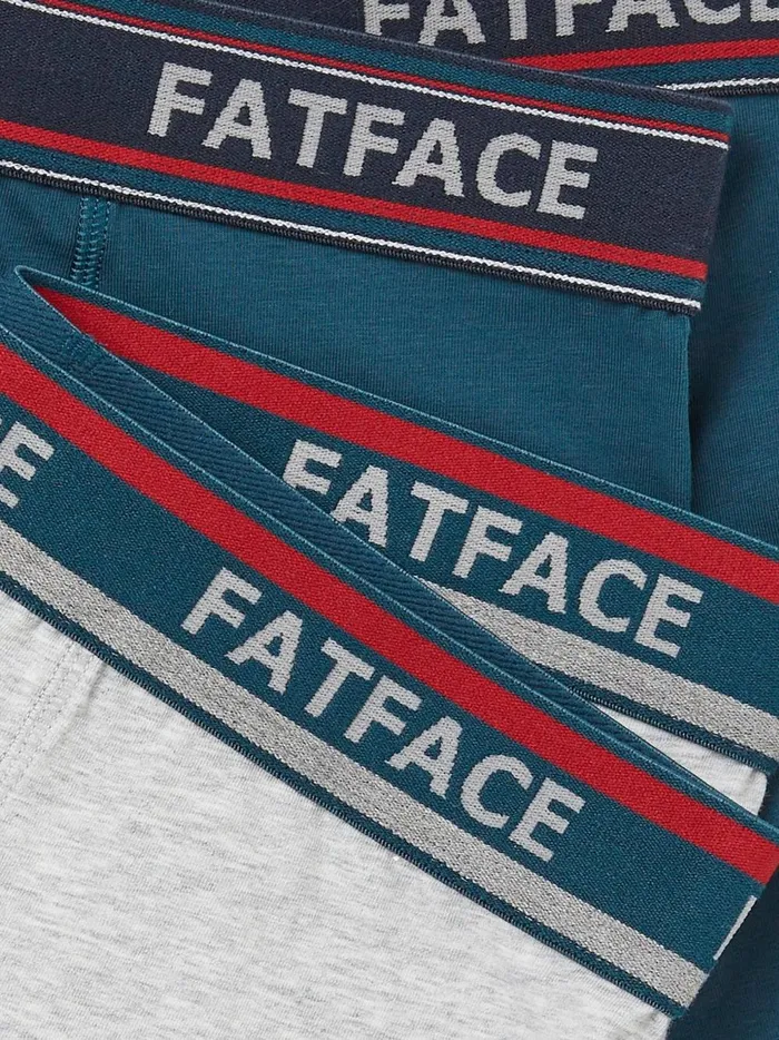 Men Underwear Fat Face Teal Green Cotton Boxers 2 Pack Men Underwear Fat Face Teal Green Cotton Boxers 2 Pack