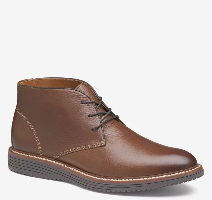 Men Upton Chukka Tan Full Grain JohnstonandMurphy Boots