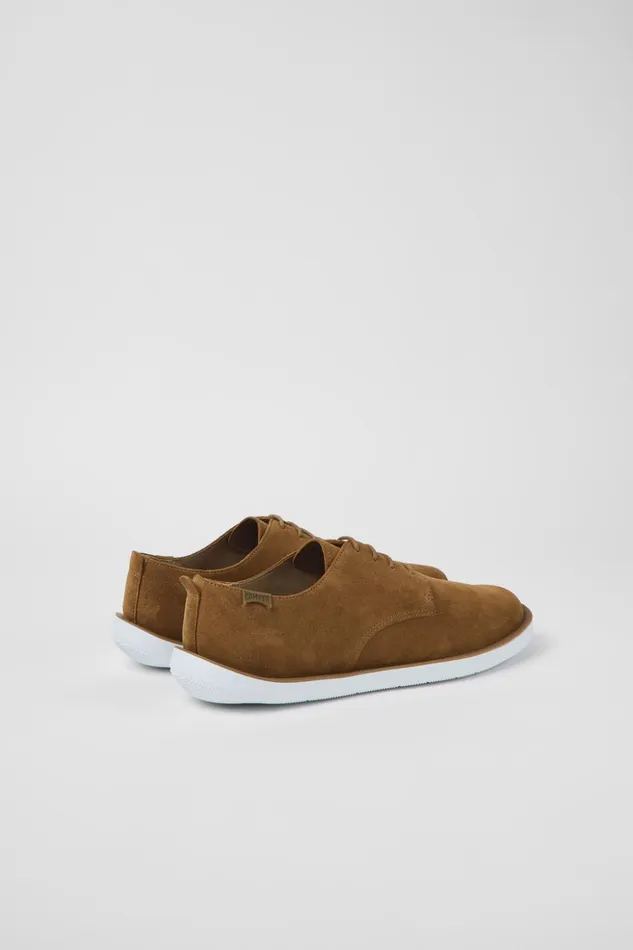 Men Wagon Brown Nubuck Shoes Camper Casual Shoes Men Wagon Brown Nubuck Shoes Camper Casual Shoes