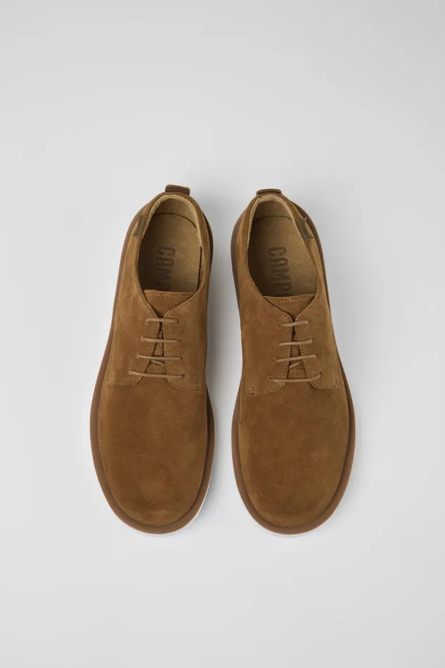 Men Wagon Brown Nubuck Shoes Camper Casual Shoes Men Wagon Brown Nubuck Shoes Camper Casual Shoes