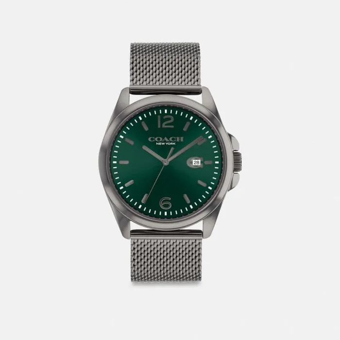 Men Watches Coach Greyson Watch 41 Mm Grey