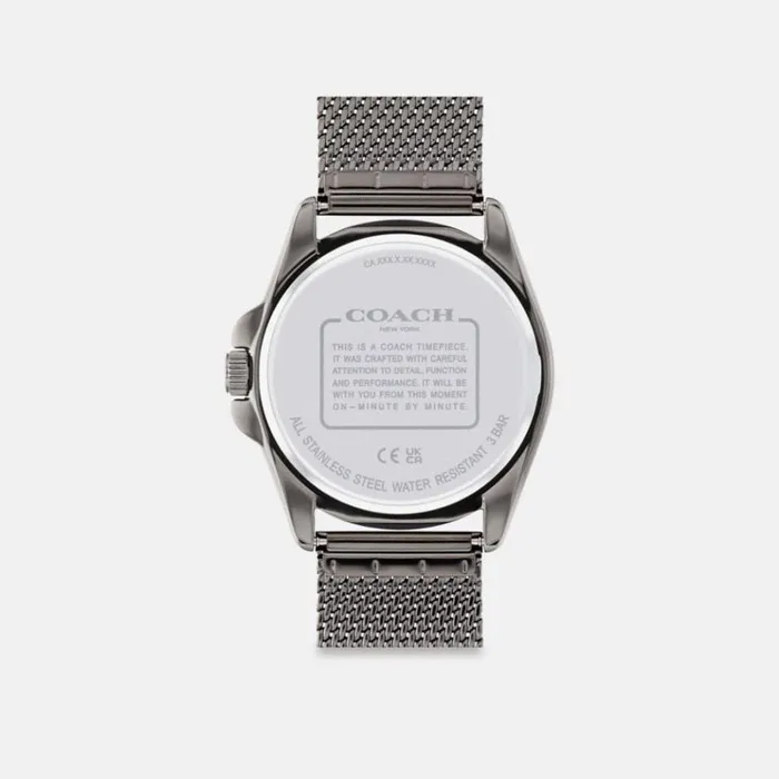 Men Watches Coach Greyson Watch 41 Mm Grey